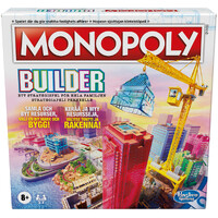 Monopoly Builder Brädspel Svensk utgåva